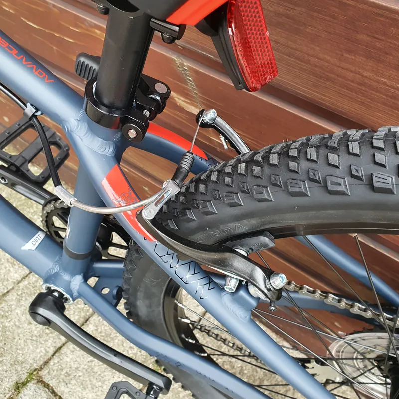 2021 Orbea MX 24 Dirt Childrens Mountain Bike in Blue Red-7